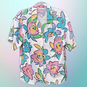 Vintage 80s Button Down Shirt